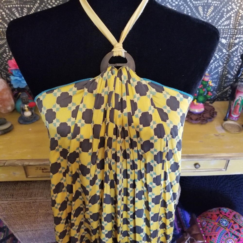 A Commom Thread Silk Dress - Picture 4 of 10